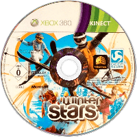 Winter Stars PAL Xbox 360  box art